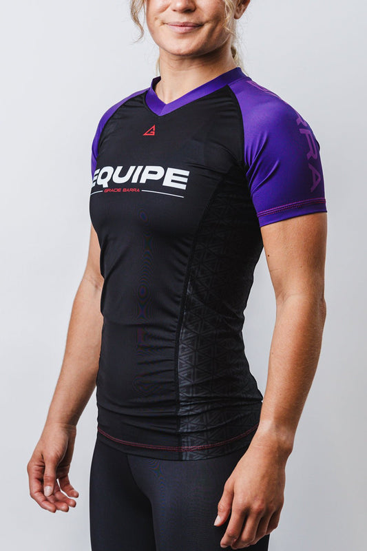 GB Essentials Womens Ranked Rashguard - Purple