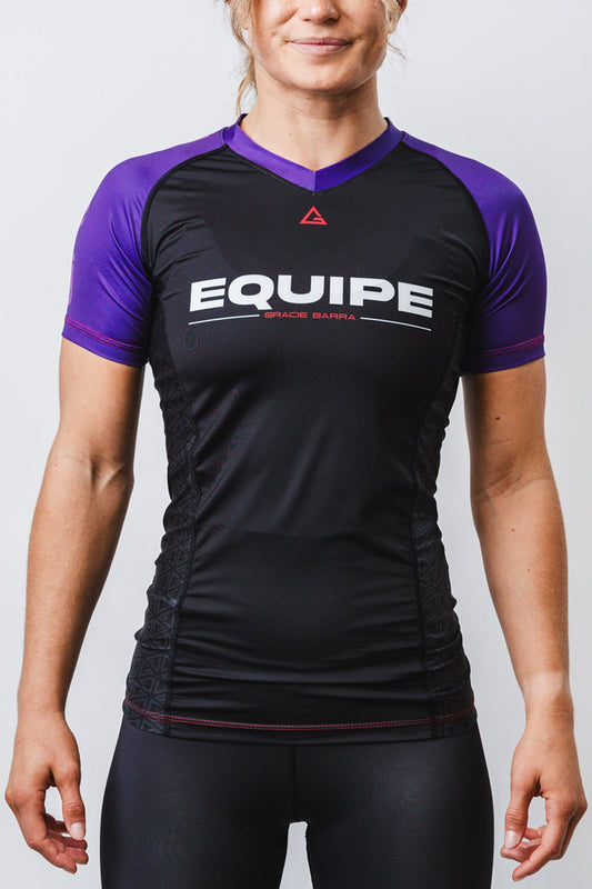 GB Essentials Womens Ranked Rashguard - Purple