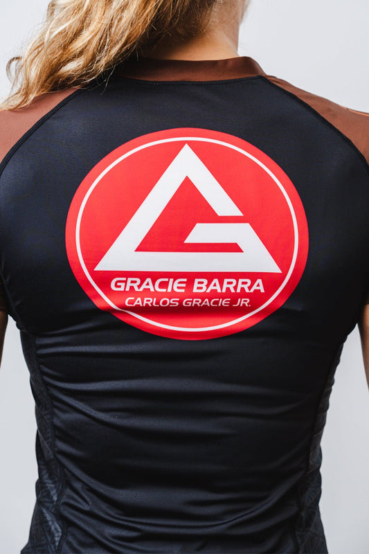 GB Essentials Womens Ranked Rashguard - Brown