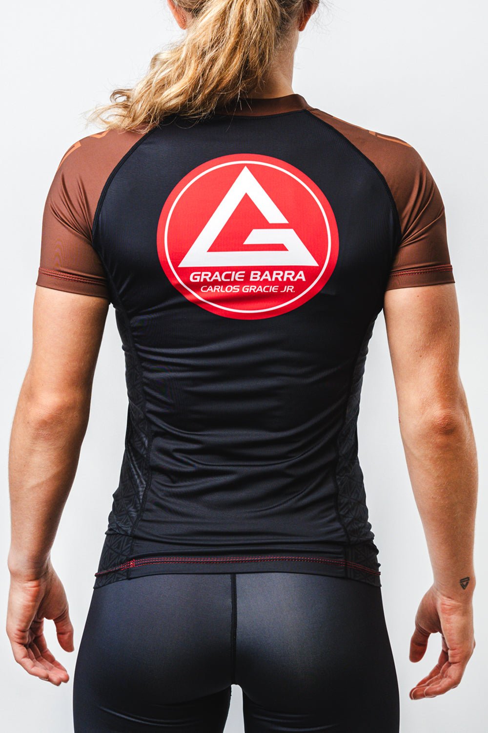 GB Essentials Womens Ranked Rashguard - Brown