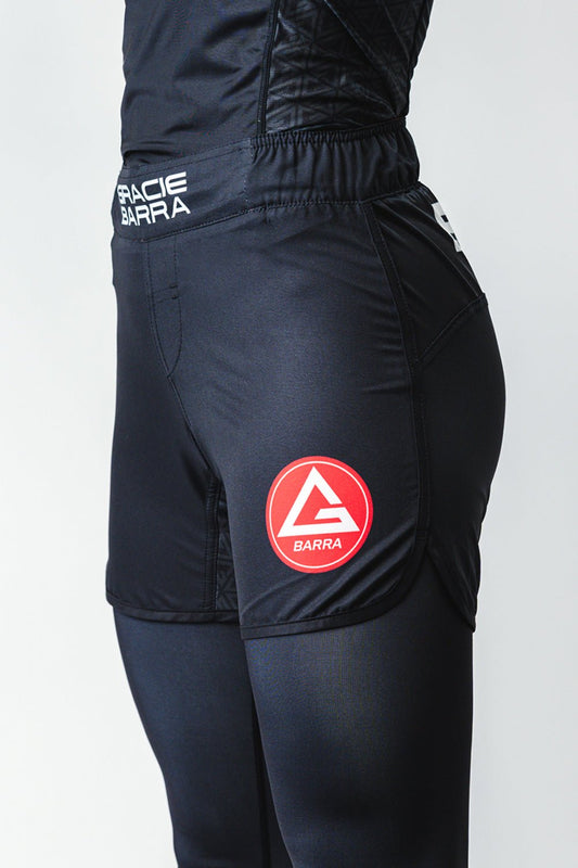 GB Essentials Womens Training Shorts - Black