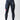 Front view of the black GB Essentials Womens Compression Pants showing the high waistband, tapered full-length fit, and red Barra Shield patch.
