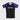 GB Essentials Womens Ranked Rashguard in purple, front view flat lay with black body, purple raglan sleeves and white EQUIPE chest logo