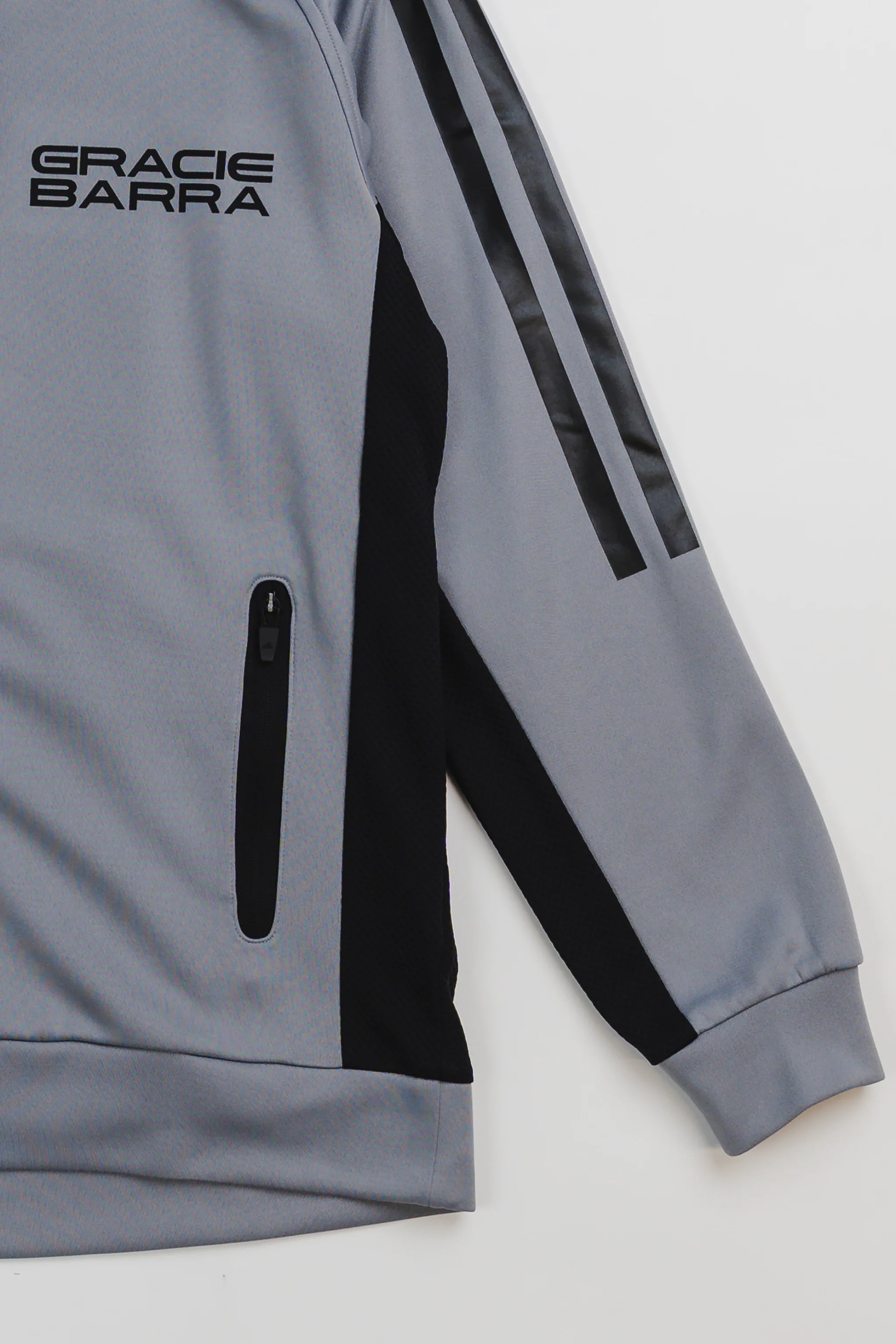 GB Team Track Jacket by adidas - Grey