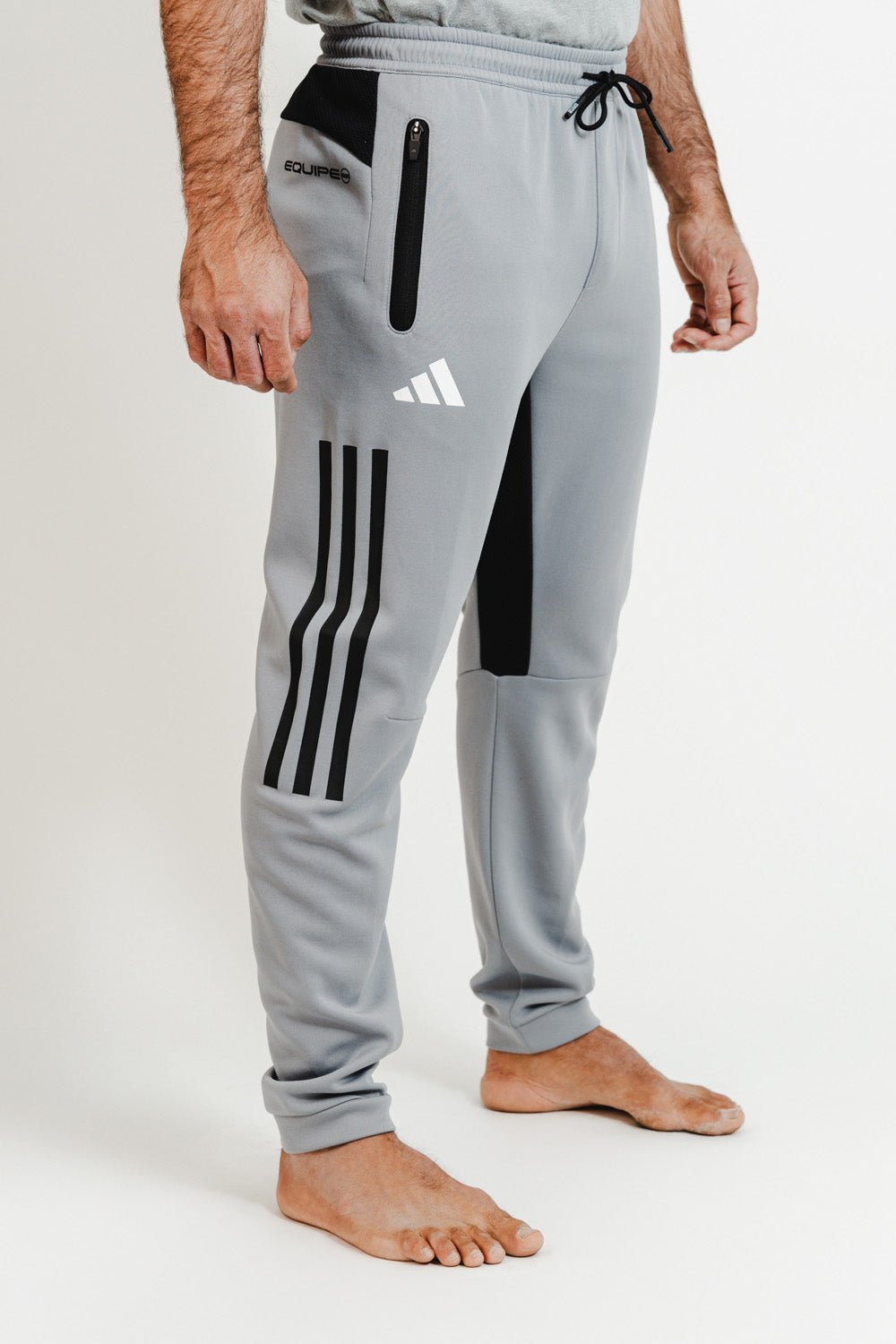 GB Team Track Jogger by Adidas - Grey