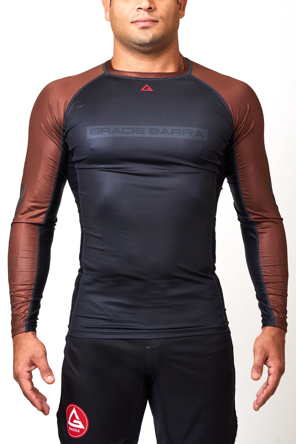 GB Edition L/S Ranked Rashguard - Brown