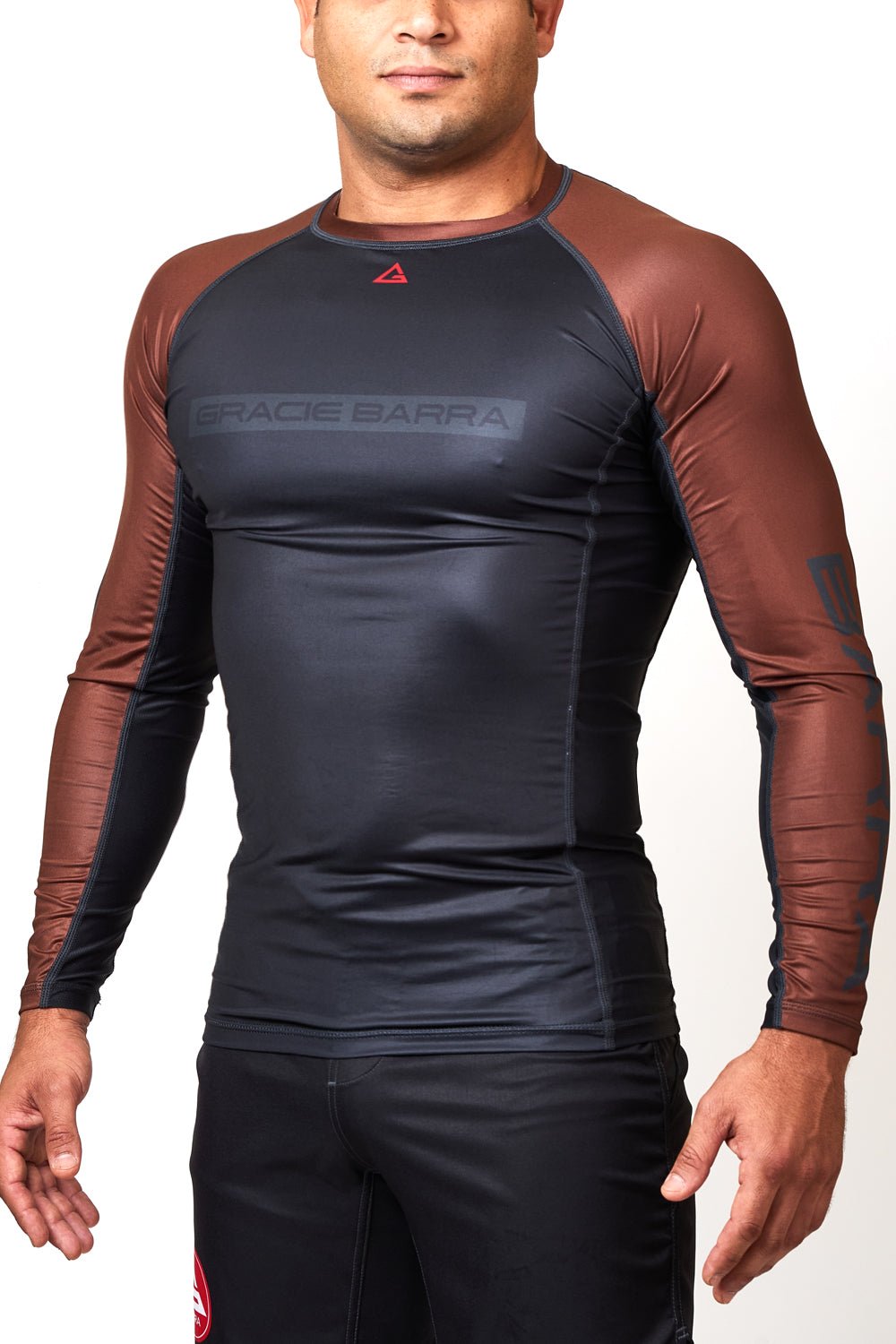 GB Edition L/S Ranked Rashguard - Brown