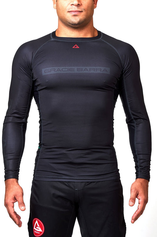 GB Edition L/S Ranked Rashguard - Black