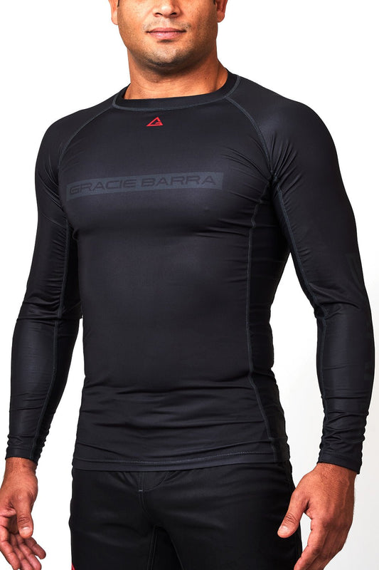 GB Edition L/S Ranked Rashguard - Black