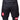 GB Edition Mens Velcroless Training Shorts - Black