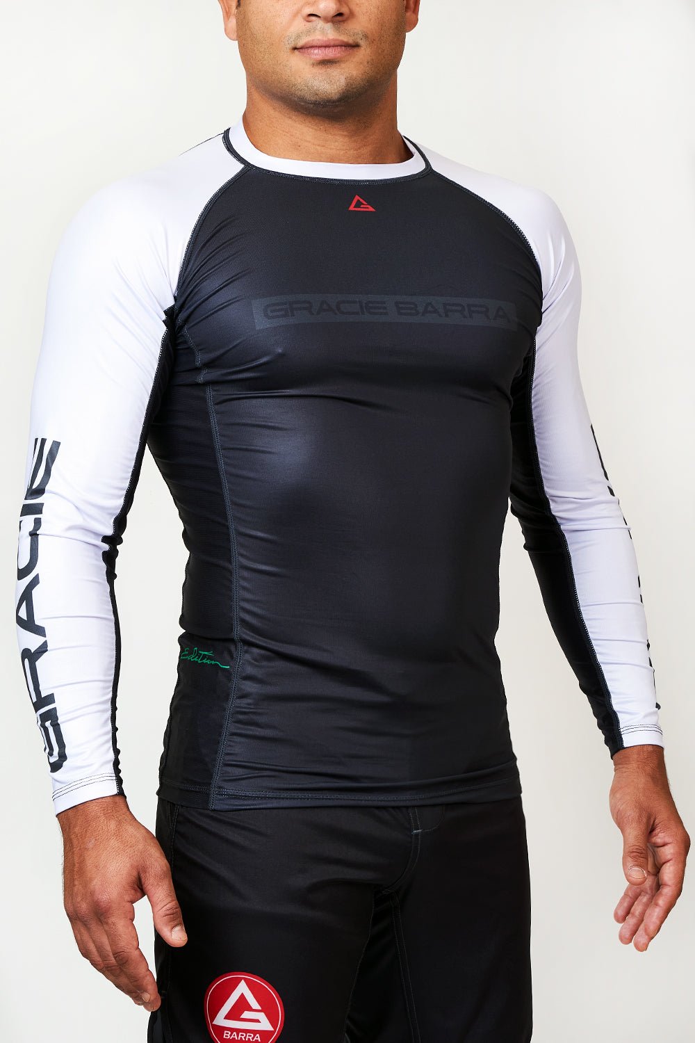 GB Edition L/S Ranked Rashguard - White