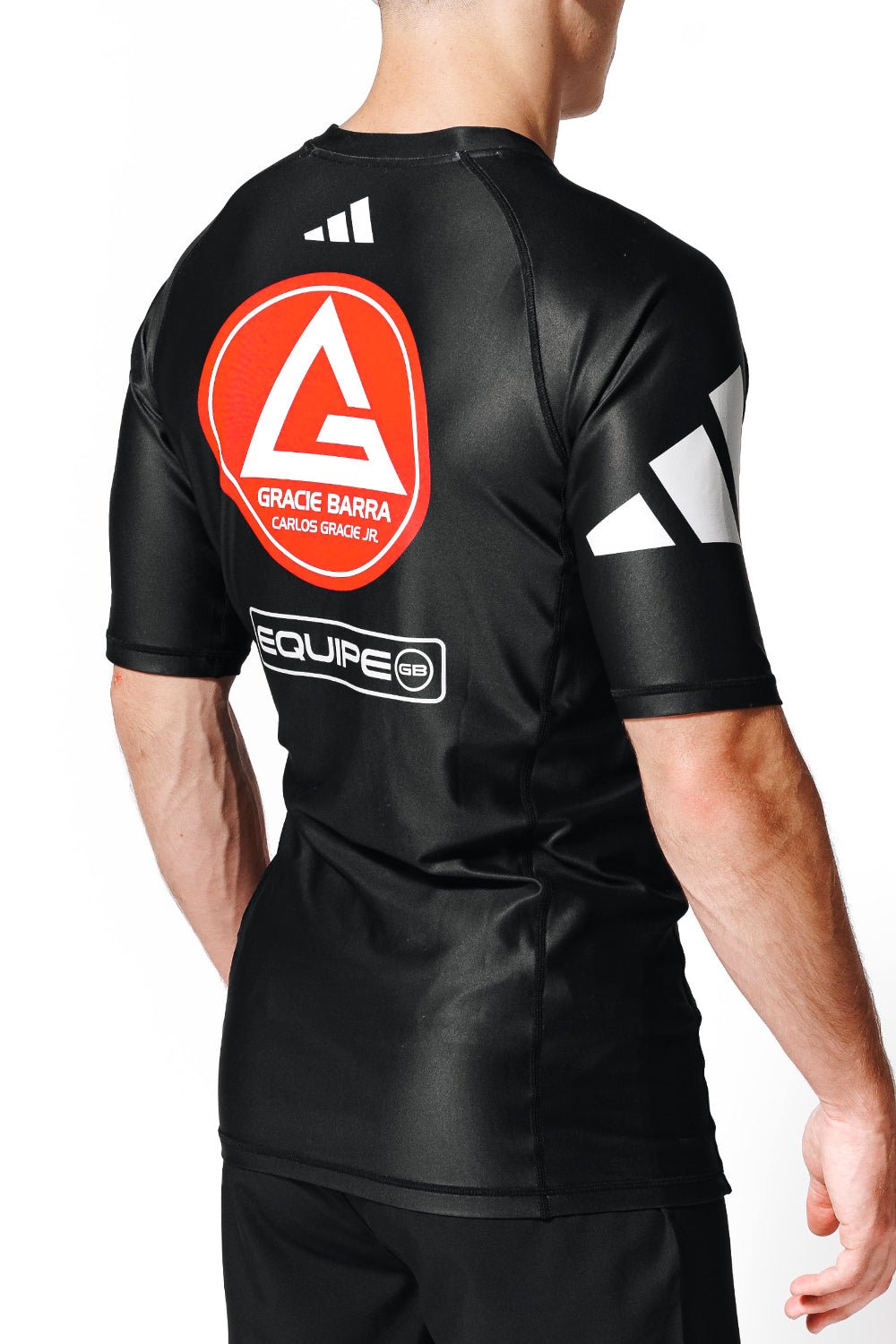 Barra Performance Ranked Rashguard S/S by Adidas - Black