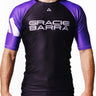 Barra Performance Ranked Rashguard S/S by Adidas - Purple