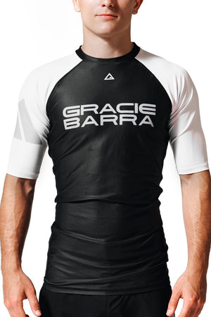 Barra Performance Ranked Rashguard S/S by Adidas - White