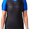 GB Edition S/S Womens Ranked Rashguard - Blue