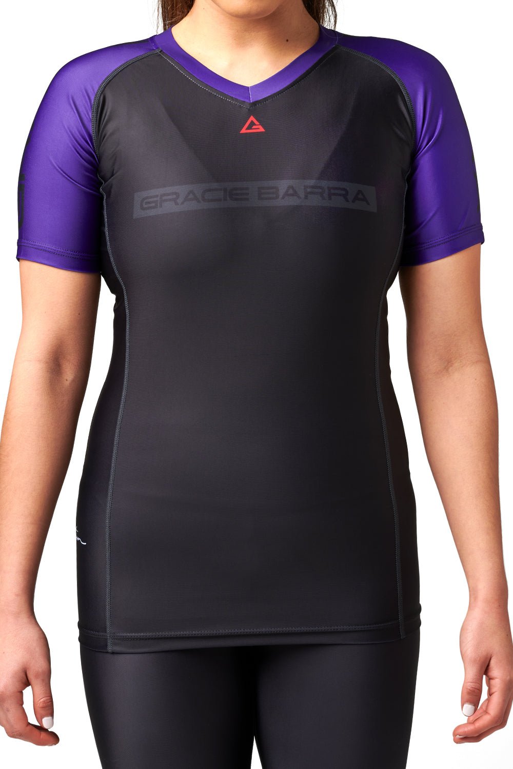 GB Edition S/S Womens Ranked Rashguard - Purple