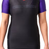 GB Edition S/S Womens Ranked Rashguard - Purple