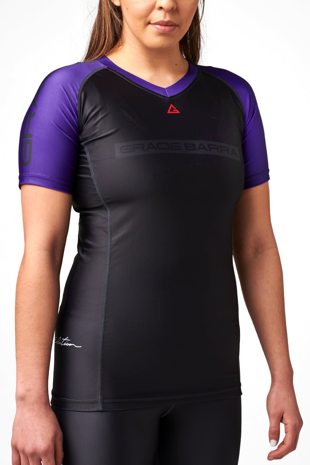 GB Edition S/S Womens Ranked Rashguard - Purple