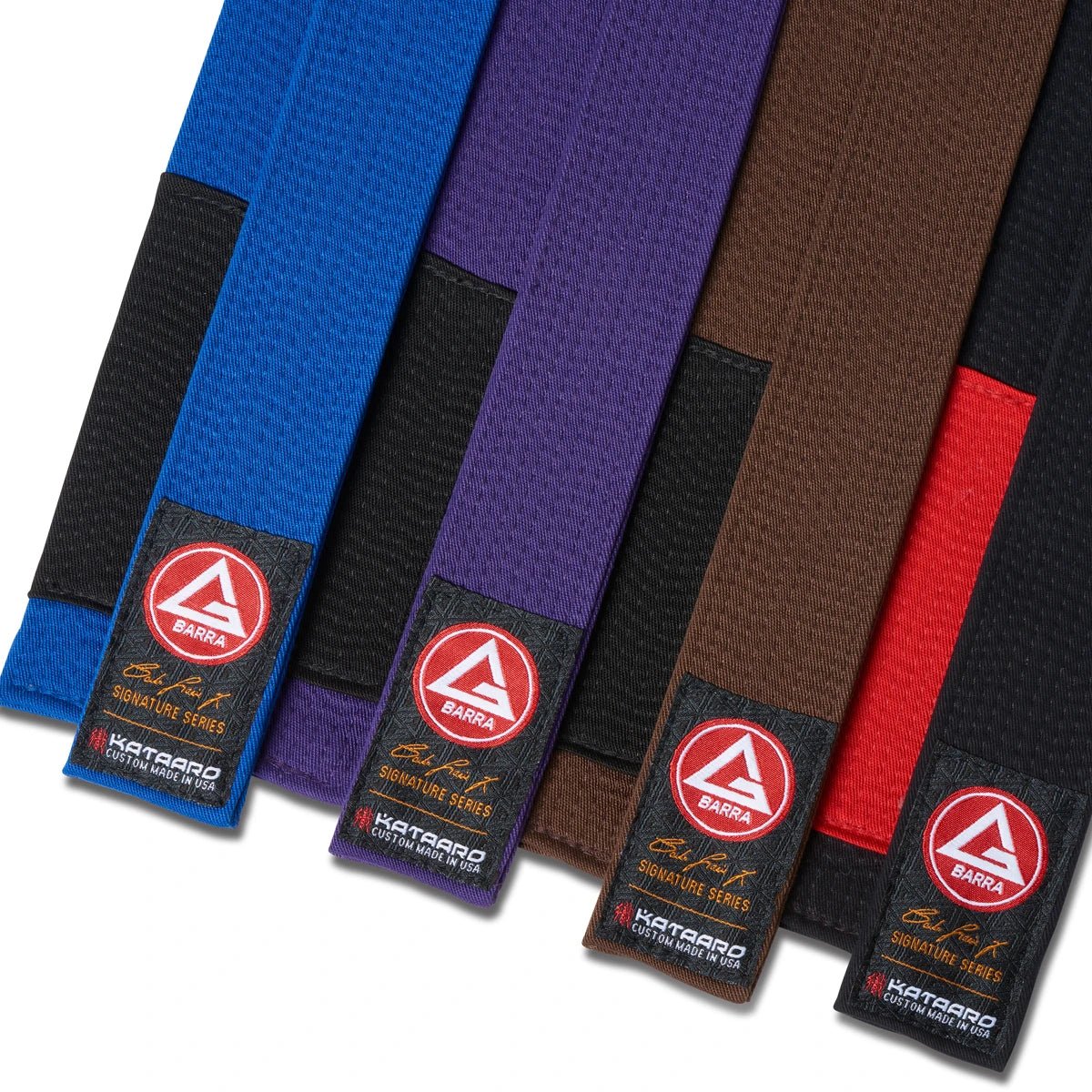 Kataaro Belts - Custom Embroidered Jiu Jitsu Belt