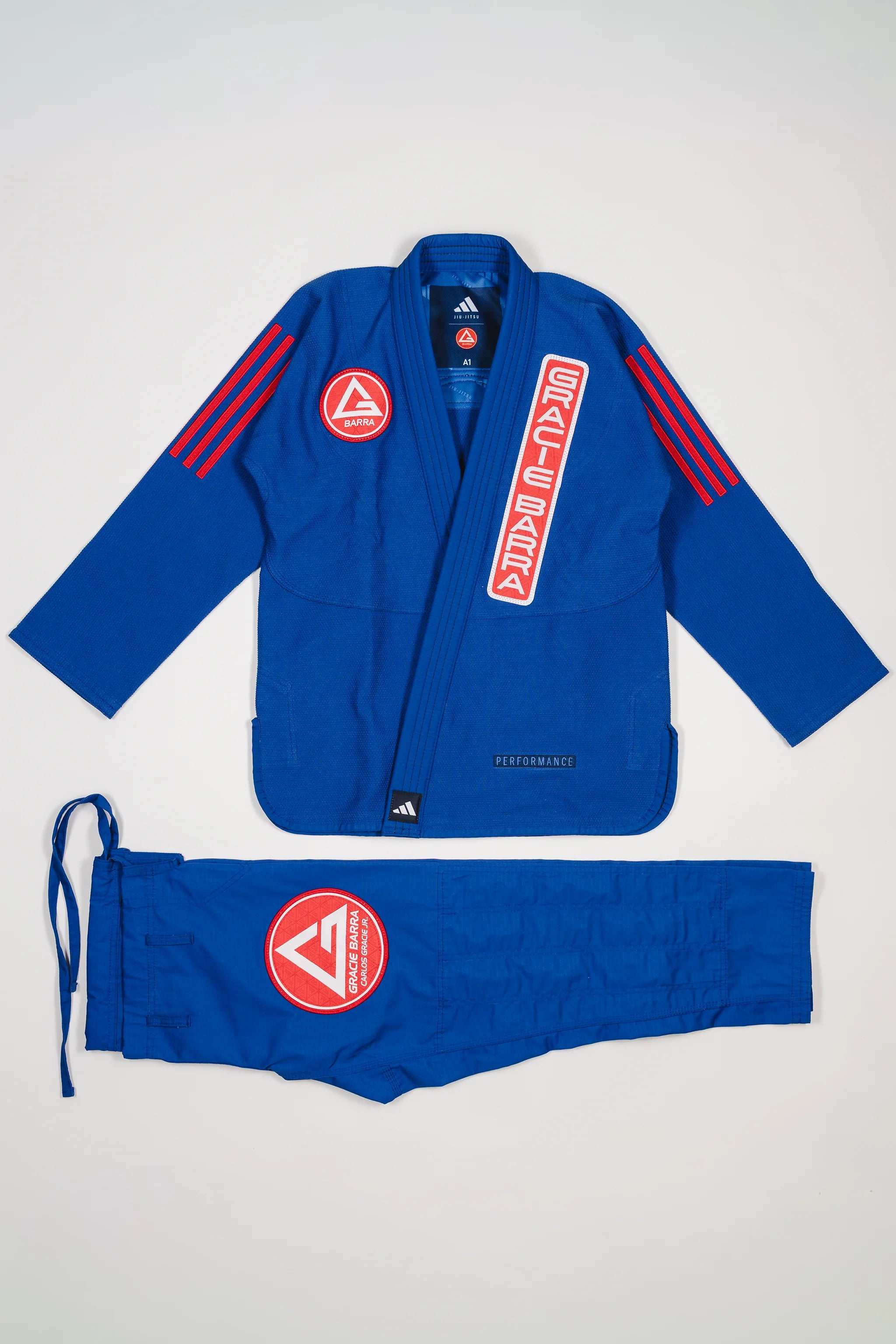 III Stripes Kimono by adidas - Blue