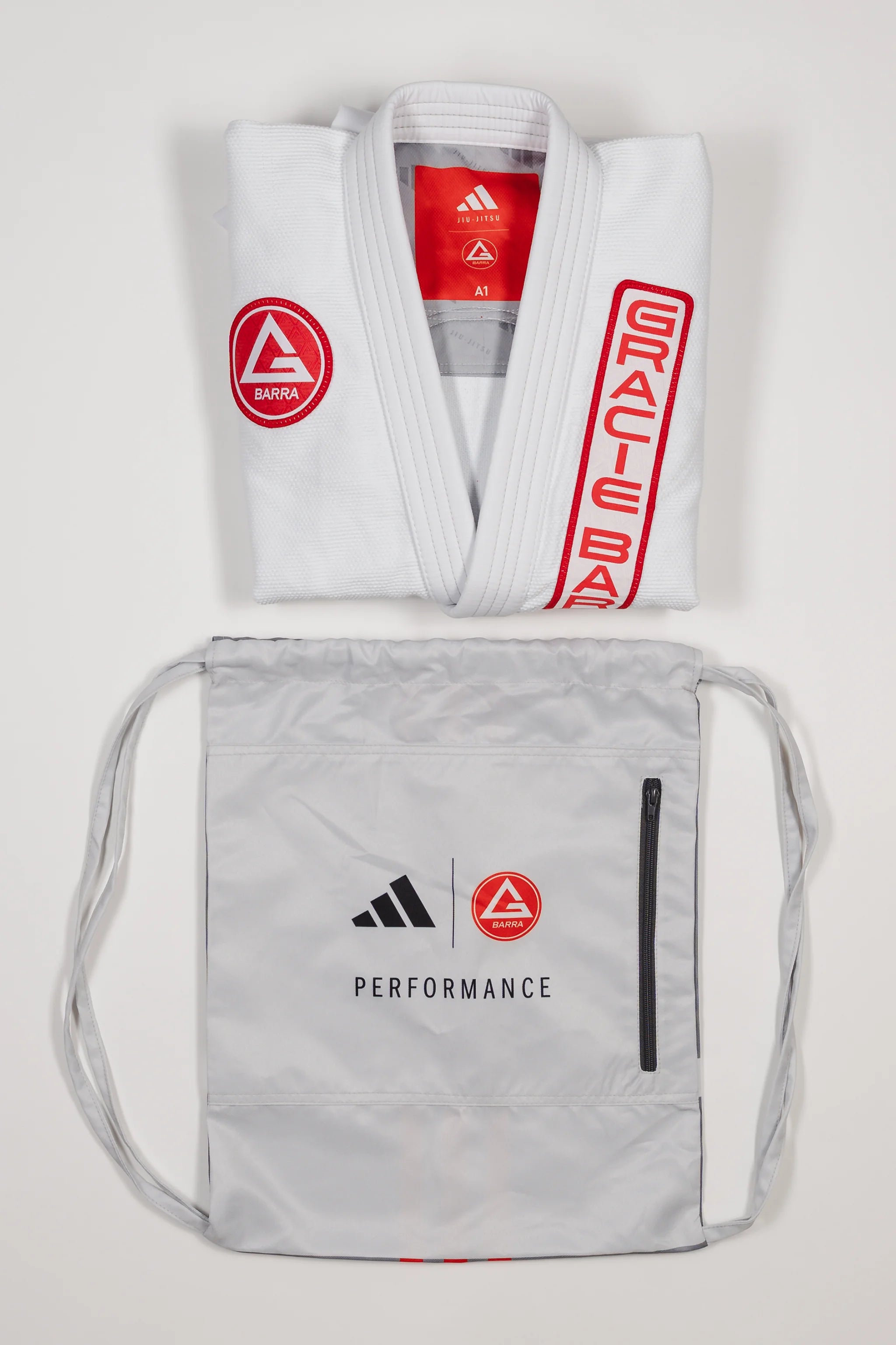 III Stripes Kimono by adidas - White