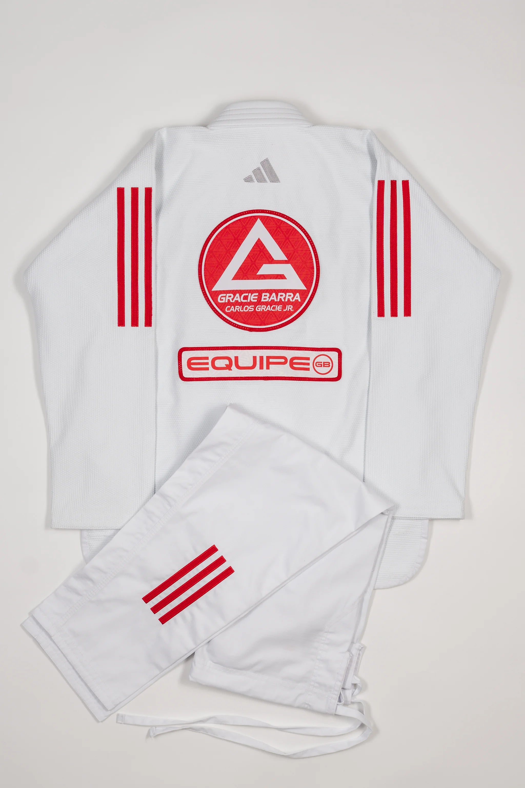 III Stripes Kimono by adidas - White