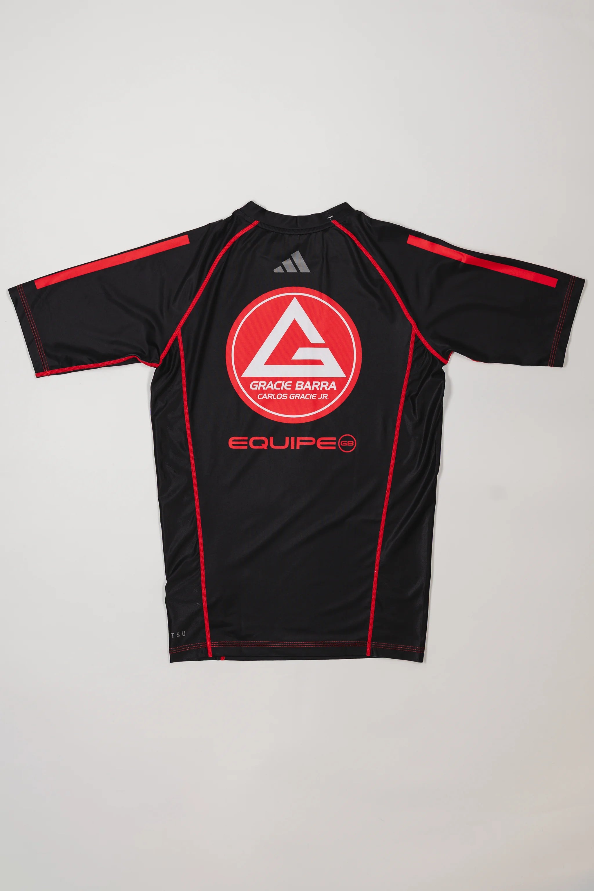 III Stripes Ranked Rashguard by adidas - Black