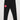 Front view of the GB x adidas III Stripes Women’s Compression Tights in black, featuring the Red Shield logo on the upper leg and “Equipe” branding on the waistband.