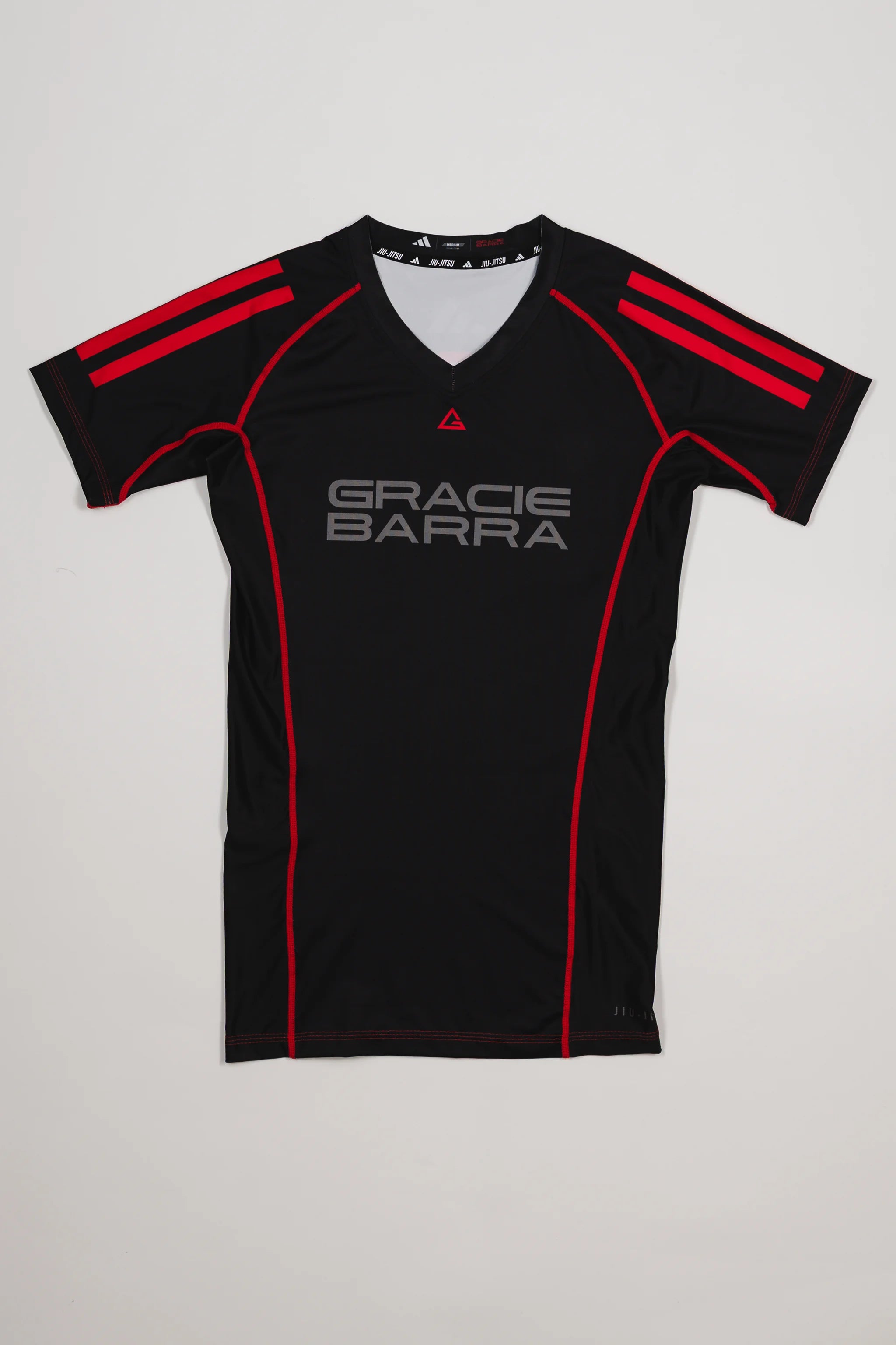 III Stripes Womens Ranked Rashguard by adidas - Black