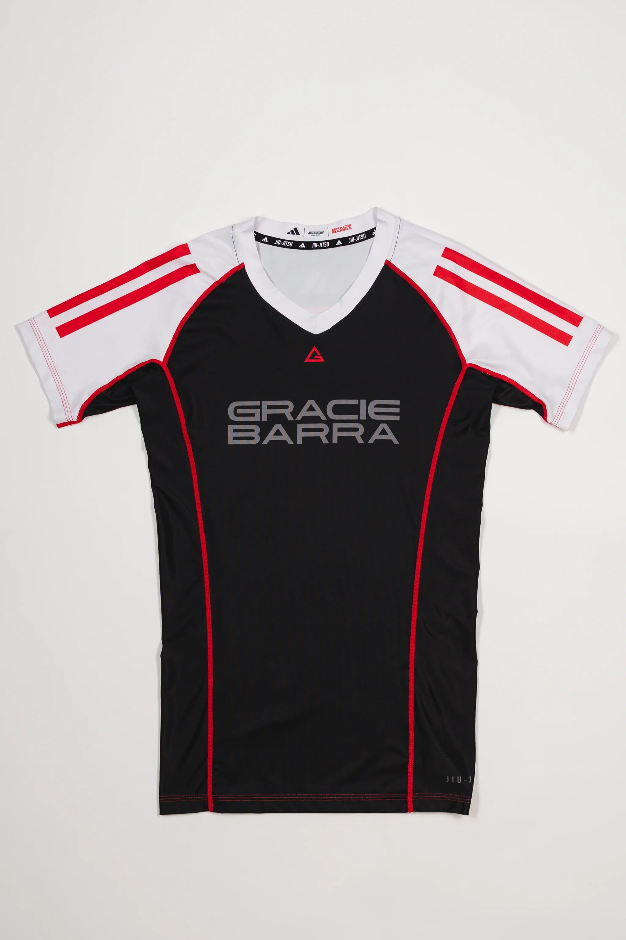 III Stripes Womens Ranked Rashguard by adidas - White