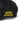 Yellow Inspired by Jiu-Jitsu embroidery on the black side panel of the Gracie Barra Jiu-Jitsu Icon youth cap.