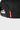 Close-up of the vertical red Gracie Barra Patch and black snapback strap on the back of the black Jiu-Jitsu Icon youth cap.