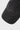 Close-up of the tonal black Legacy G triangle embroidery on the front of the black Gracie Barra Performance cap.