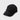 Black-on-black Gracie Barra Legacy G Performance cap with tonal triangle embroidery and a curved visor, front angle.