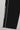 Side view of black Legacy Windrunner pants featuring a white side stripe and vertical Gracie Barra wordmark, photographed on a light gray background.