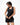 Legacy Womens Performance Racerback Tank in black, front view on model, scoop neckline with white Legacy G chest logo.