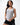 Legacy Womens Performance Racerback Tank in grey, full-length front view on standing model with white Legacy G chest logo.