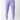 Lavender Gracie Barra Legacy Womens Track Jogger with a black drawcord waist, zippered side pockets and a white Legacy G on the left thigh, front view.