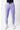 Lavender Gracie Barra Legacy Womens Track Jogger with a black drawcord waist, zippered side pockets and a white Legacy G on the left thigh, front view.