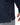 Close-up of Lutador Mens Active Longsleeve Tee in navy showing the Gracie Barra Patch with Brazilian flag at the side hem and split vent detail.