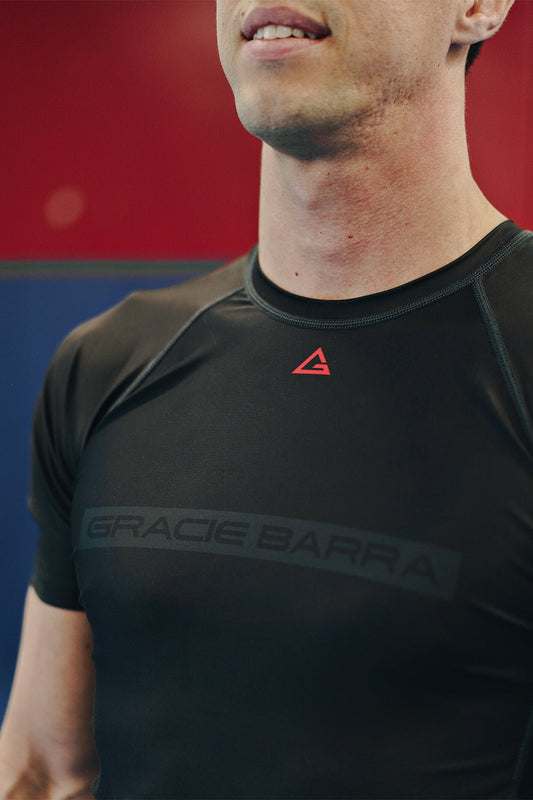 GB Edition S/S Ranked Rashguard - Black