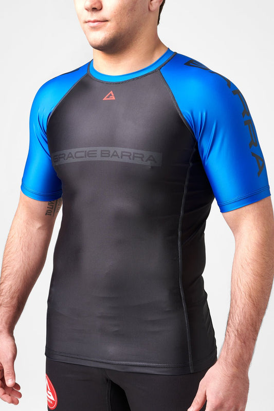 GB Edition S/S Ranked Rashguard - Blue