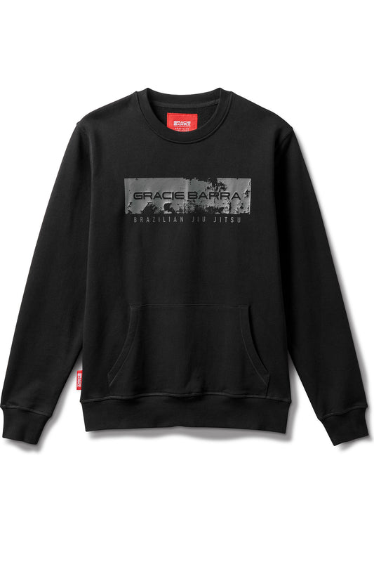 Incognito Linear Crewneck - Black