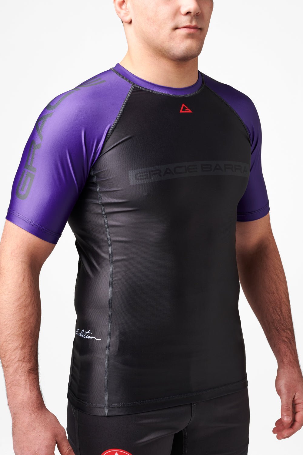 GB Edition S/S Ranked Rashguard - Purple – GB Wear