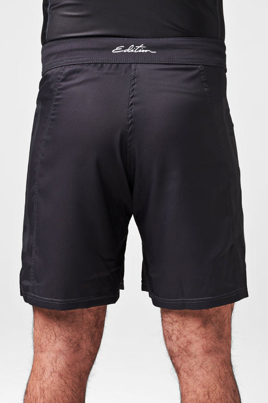 GB Edition Mens Velcro Training Shorts - Black