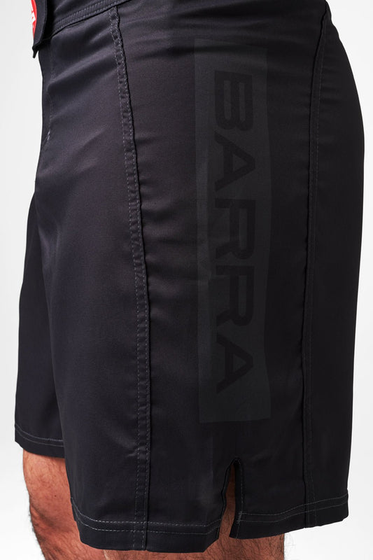 GB Edition Mens Velcro Training Shorts - Black