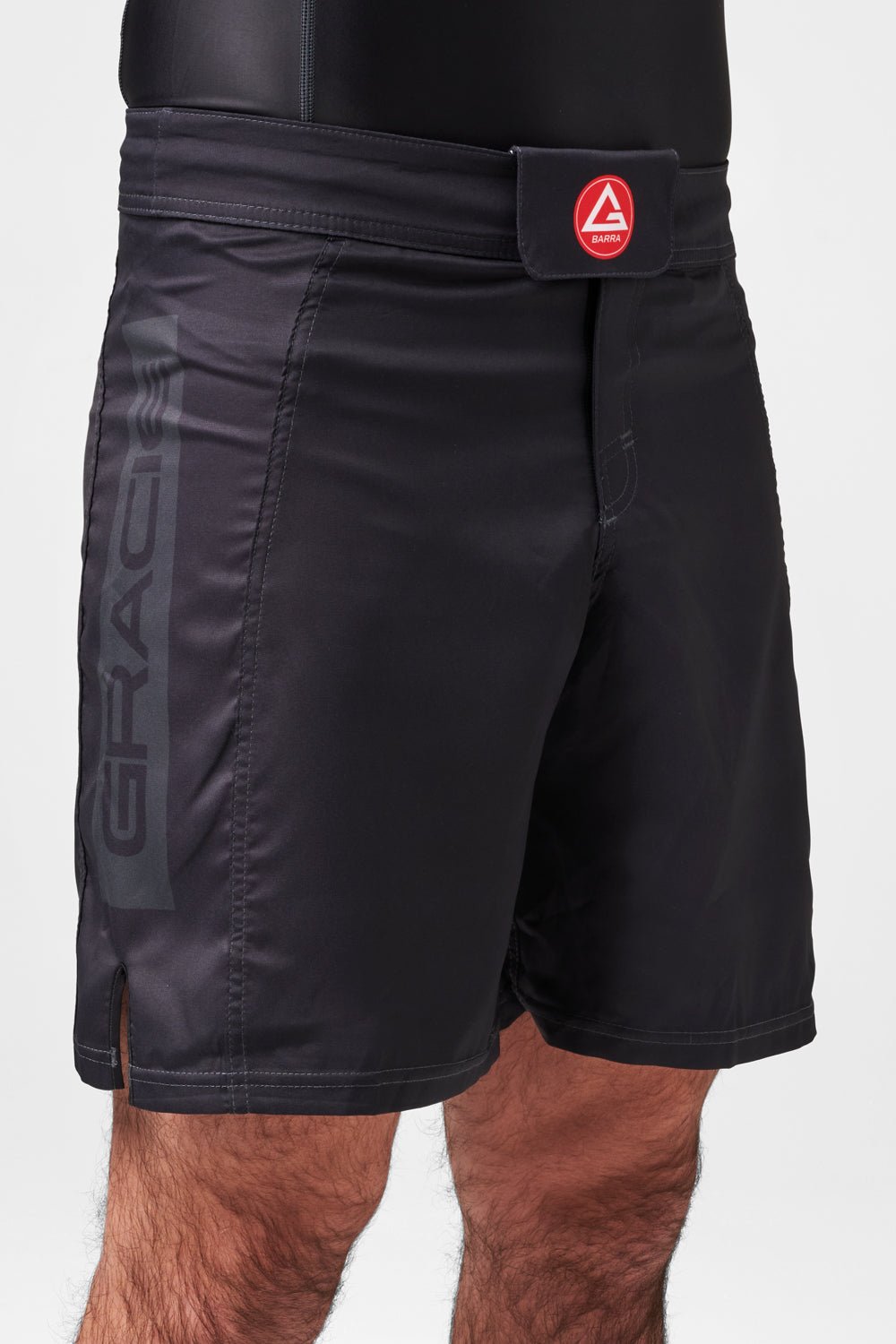 GB Edition Mens Velcro Training Shorts - Black