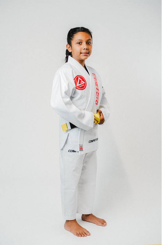 AtletaGB V4 Youth Kimono - White