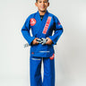 AtletaGB V4 Youth Kimono - Blue