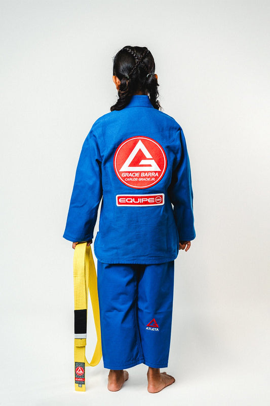 AtletaGB V4 Youth Kimono - Blue